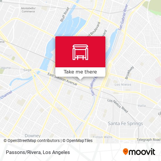 Mapa de Passons/Rivera