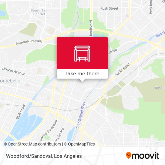 Woodford/Sandoval map