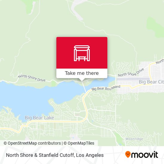 North Shore & Stanfield Cutoff map