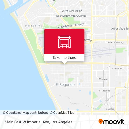 Mapa de Main St & W Imperial Ave
