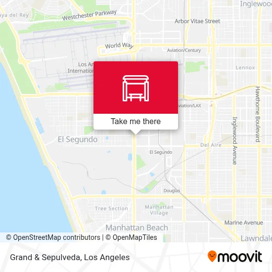 Grand & Sepulveda map