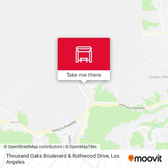 Mapa de Thousand Oaks Boulevard & Ruthwood Drive