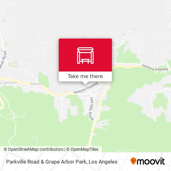 Parkville Road & Grape Arbor Park map