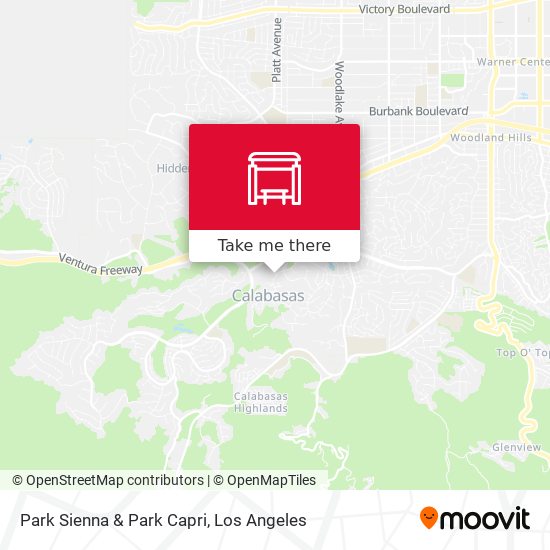 Park Sienna & Park Capri map
