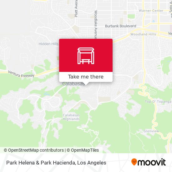 Park Helena & Park Hacienda map