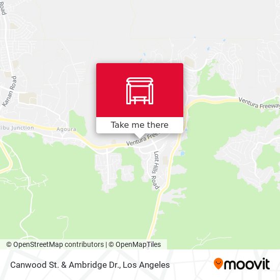 Canwood St. & Ambridge Dr. map