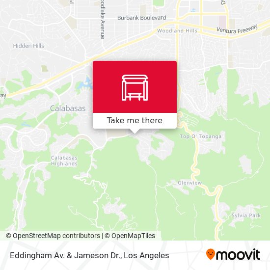 Eddingham Av. & Jameson Dr. map