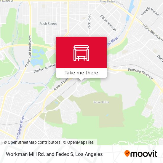 Mapa de Workman Mill Rd. and Fedex S