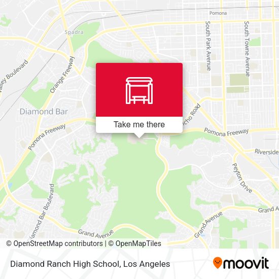 Diamond Ranch High School map