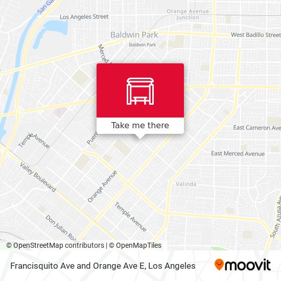 Mapa de Francisquito Ave and Orange Ave E
