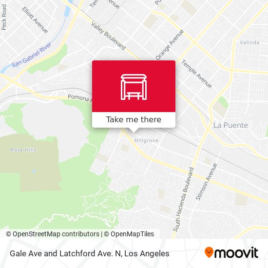 Gale Ave and Latchford Ave. N map