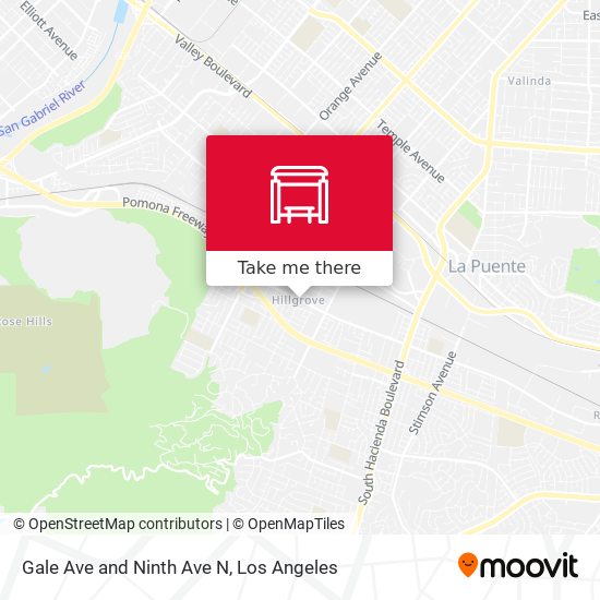 Gale Ave and Ninth Ave N map
