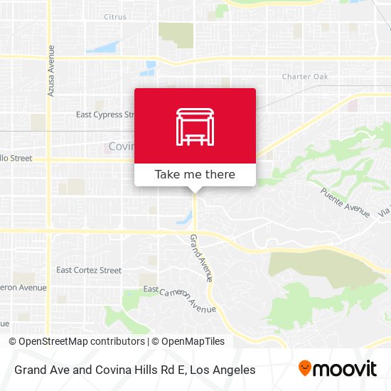 Mapa de Grand Ave and Covina Hills Rd E
