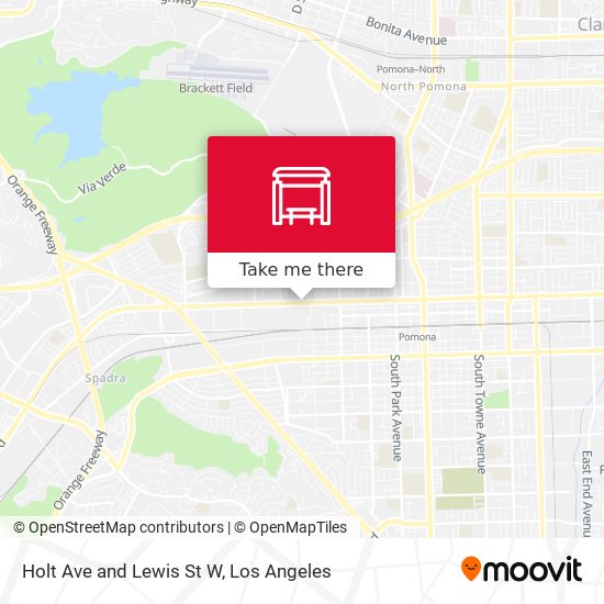 Holt Ave and Lewis St W map