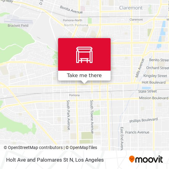 Mapa de Holt Ave and Palomares St N