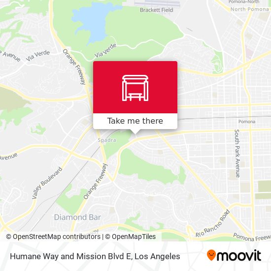 Mapa de Humane Way and Mission Blvd E