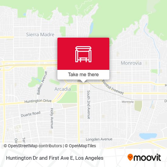 Mapa de Huntington Dr and First Ave E