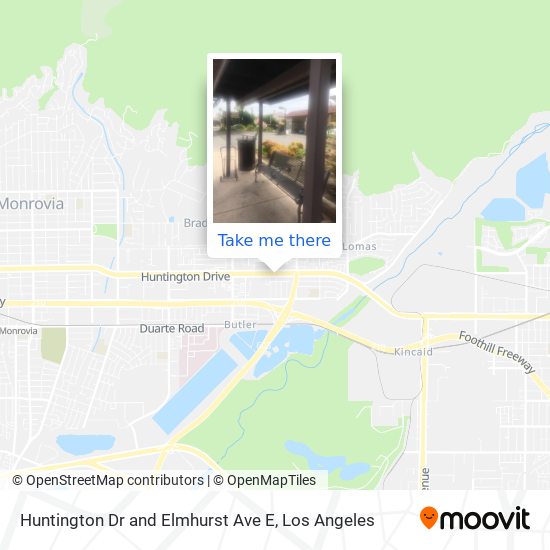 Mapa de Huntington Dr and Elmhurst Ave E