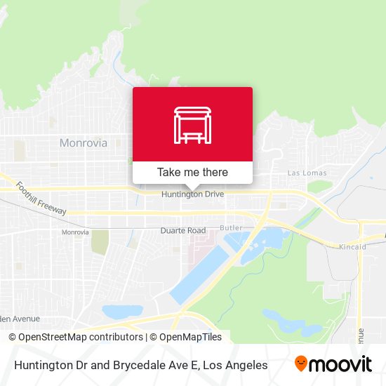 Mapa de Huntington Dr and Brycedale Ave E