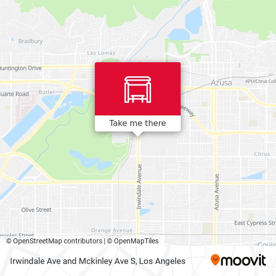Mapa de Irwindale Ave and Mckinley Ave S