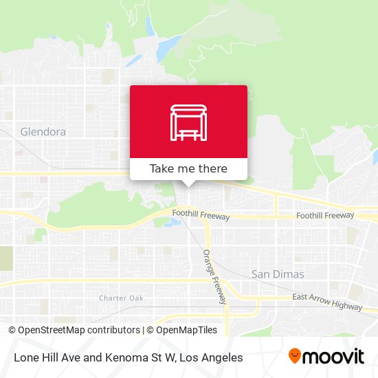 Lone Hill Ave and Kenoma St W map