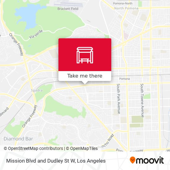 Mapa de Mission Blvd and Dudley St W