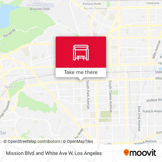 Mapa de Mission Blvd and White Ave W