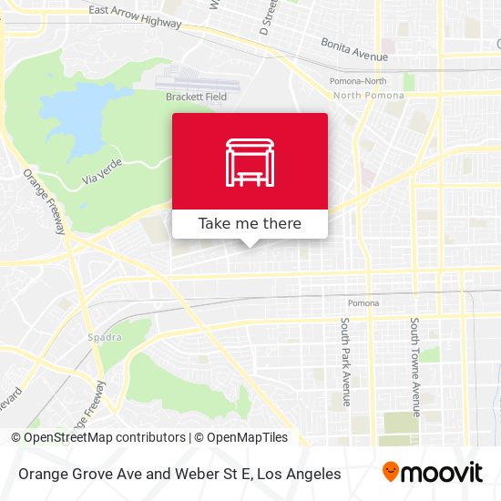 Mapa de Orange Grove Ave and Weber St E