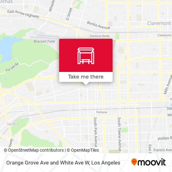 Mapa de Orange Grove Ave and White Ave W