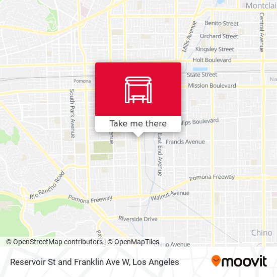 Mapa de Reservoir St and Franklin Ave W