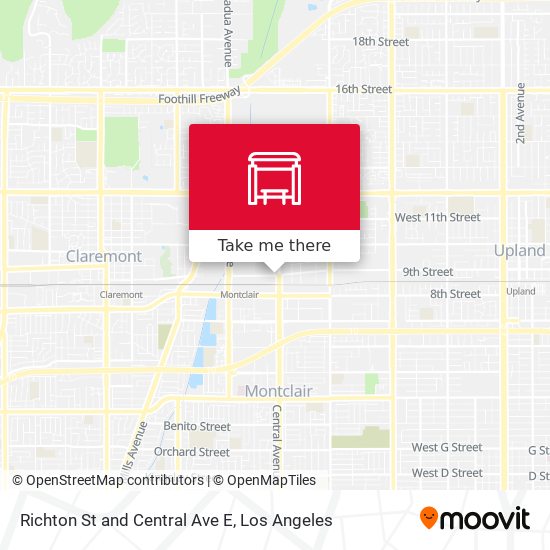 Mapa de Richton St and Central Ave E
