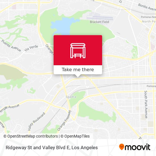 Ridgeway St and Valley Blvd E map