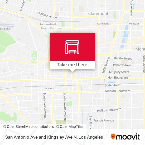 Mapa de San Antonio Ave and Kingsley Ave N