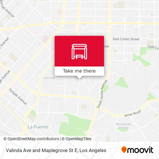 Mapa de Valinda Ave and Maplegrove St E