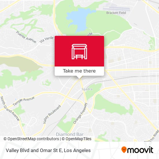 Mapa de Valley Blvd and Omar St E