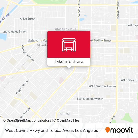 Mapa de West Covina Pkwy and Toluca Ave E