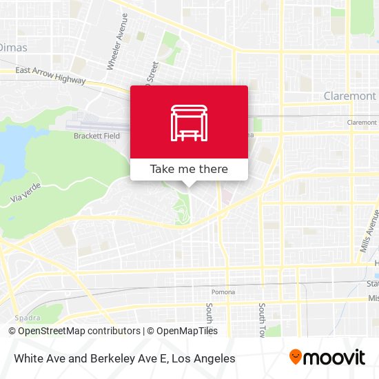 White Ave and Berkeley Ave E map