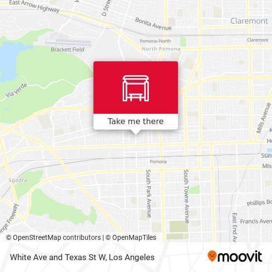 Mapa de White Ave and Texas St W