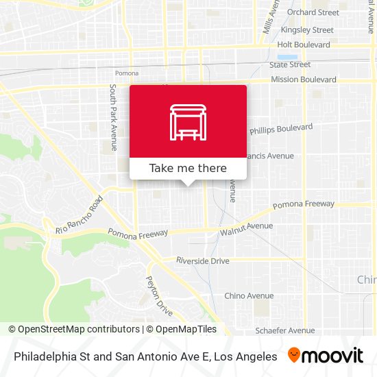 Mapa de Philadelphia St and San Antonio Ave E