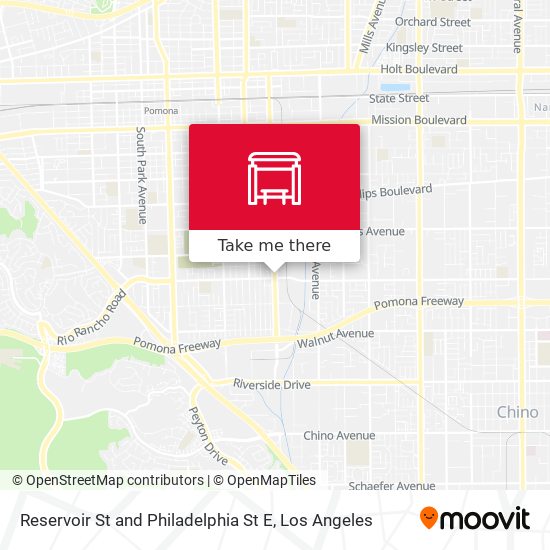 Mapa de Reservoir St and Philadelphia St E