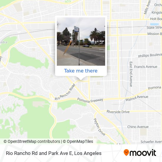 Mapa de Rio Rancho Rd and Park Ave E