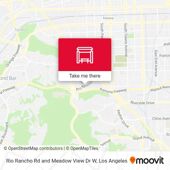 Rio Rancho Rd and Meadow View Dr W map