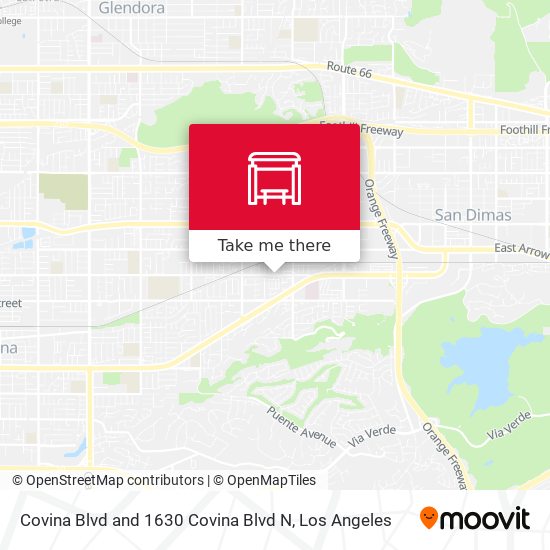 Mapa de Covina Blvd and 1630 Covina Blvd N
