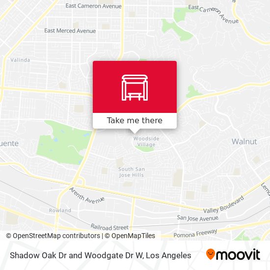 Mapa de Shadow Oak Dr and Woodgate Dr W