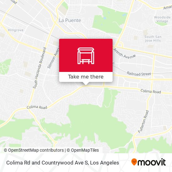 Colima Rd and Countrywood Ave S map