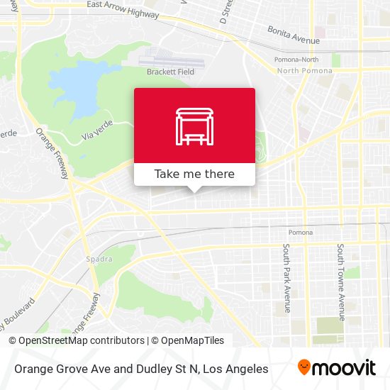 Orange Grove Ave and Dudley St N map