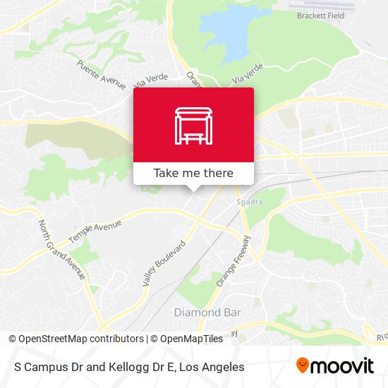 Mapa de S Campus Dr and Kellogg Dr E