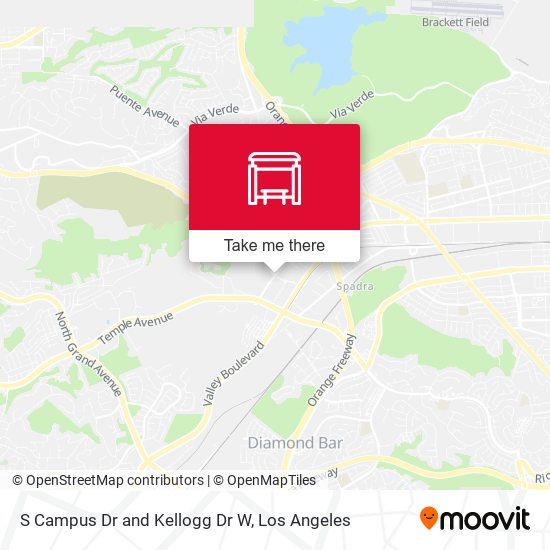 Mapa de S Campus Dr and Kellogg Dr W