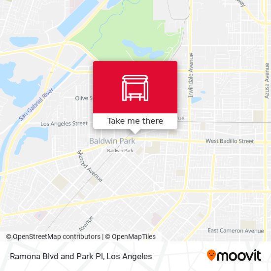Mapa de Ramona Blvd and Park Pl