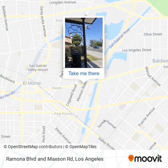 Mapa de Ramona Blvd and Maxson Rd